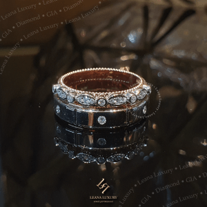 Nhẫn cưới âu cổ điển