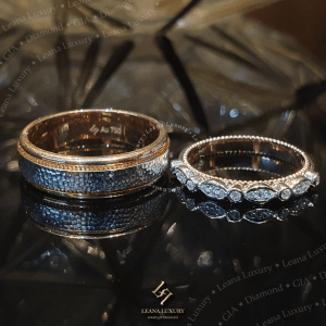 Nhẫn cưới trang trọng