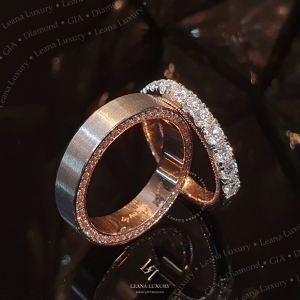 Nhẫn cưới kim cương tinh xảo