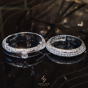 Nhẫn cưới tinh xảo