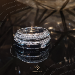 Nhẫn cưới tinh xảo